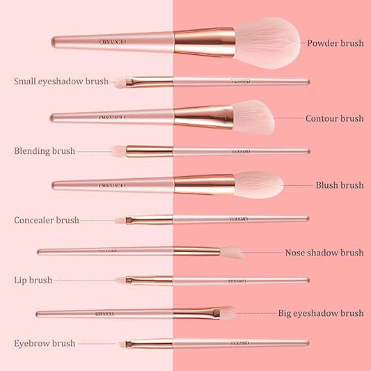 Sweet Beauty 07 PCs Makeup Brush Set | Complete Brush Kit for Professional and Beginner