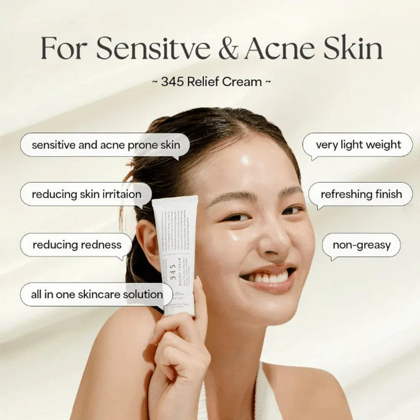 Dr Althea 345 Relief Cream – Gentle Soothing Daily Skincare – 35Gram