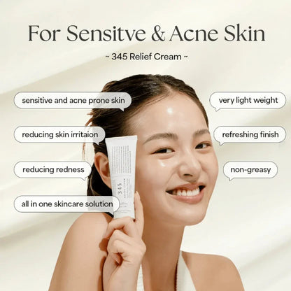 Dr Althea 345 Relief Cream – Gentle Soothing Daily Skincare – 35Gram